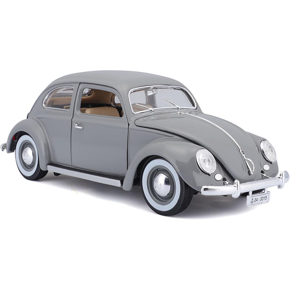 1/18 フォルクスワーゲン ビートル グレー VW BEETLE 1955 1955 Volkswagen Käfer-Beetle Gray Diecast Model Car | Bburago