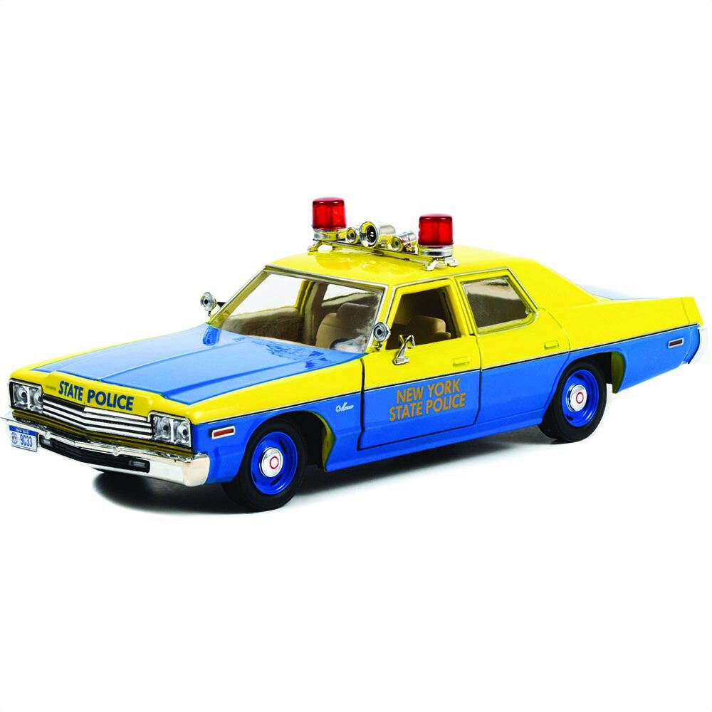 モデル　ポリスカー ジャンク 1974 Dodge Monaco New York State Police Diecast Model Car | Greenlight