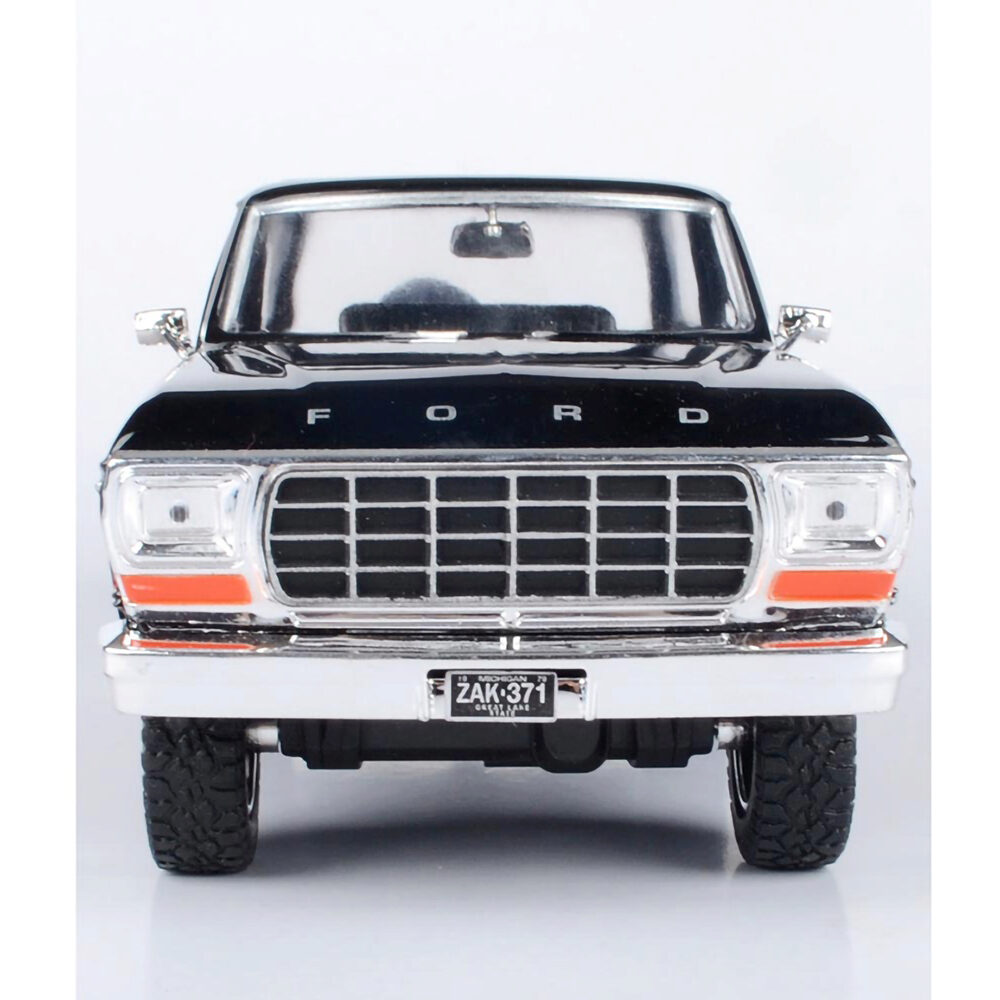 1978 Ford Bronco Hard Top Black & Red w/spare tire | Motormax