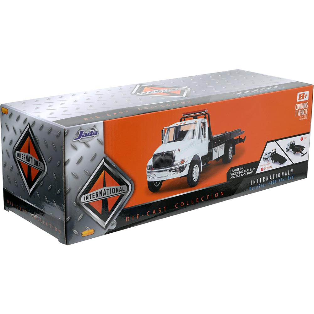 International Flatbed Tow Truck Diecast Model Truck | Jada Toys