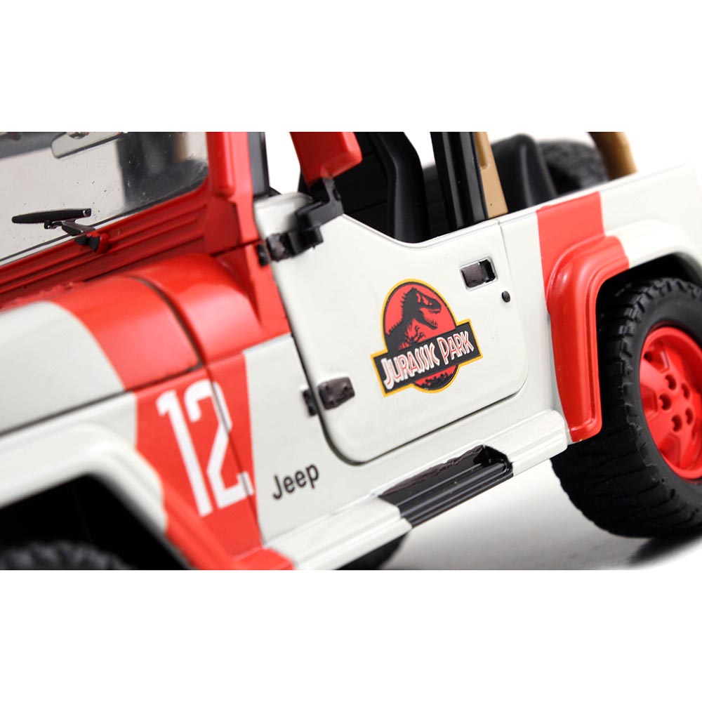 Jurassic World Jeep Wrangler Diecast Model Truck | Jada Toys