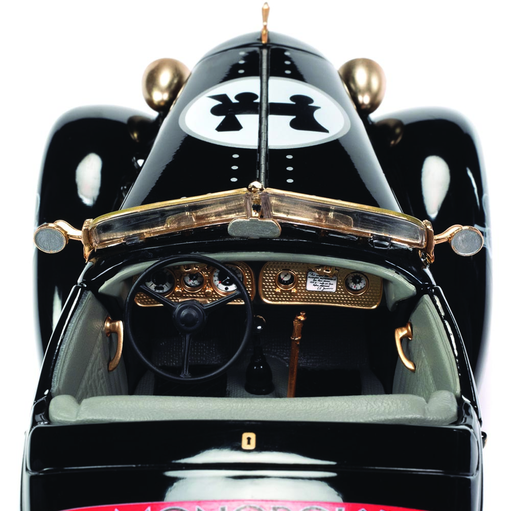 1935 Auburn 851 Speedster Monopoly Black w/Matte Gold | Auto World