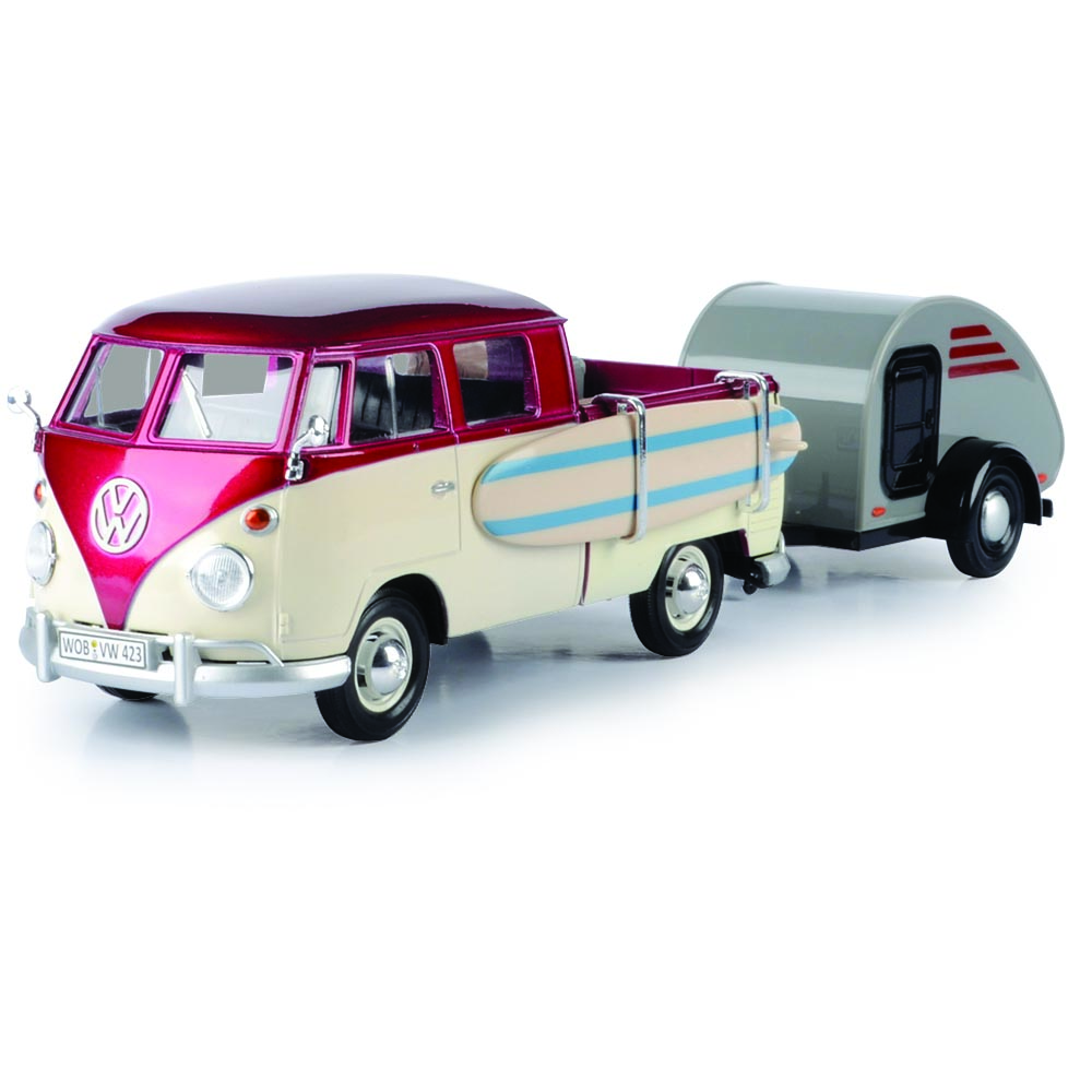 モーターマックス VW タイプ2(T1) デリバリーバン ＆ トレーラー 24564NX-1__52386.1672156833.