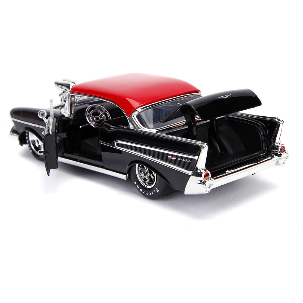 1957 Chevy Bel Air Big Time Muscle Diecast Model Car | Jada Toys