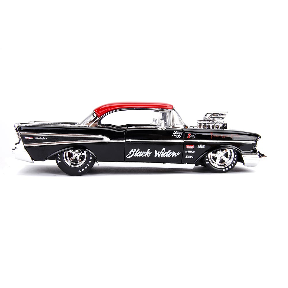 1957 Chevy Bel Air Big Time Muscle Diecast Model Car | Jada Toys