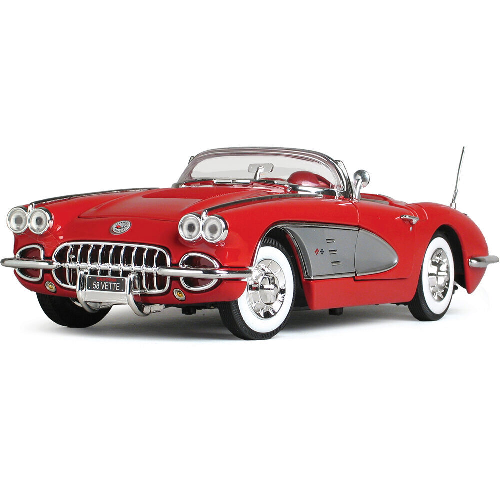 1958 Corvette Red Diecast Model | Motormax