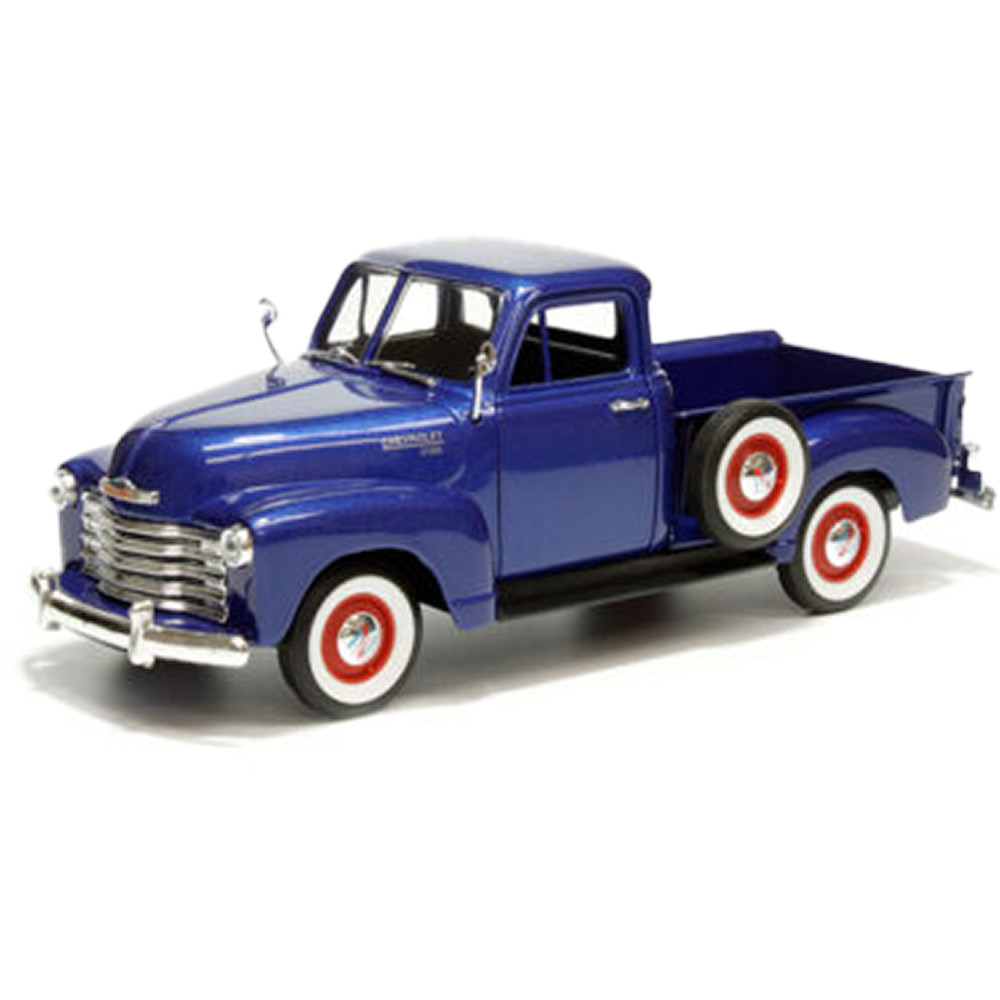 ウェリー 1/24 1953 シボレー 3100 ピックアップ - GREEN 1953 Chevrolet 3100 Pickup Truck Green with Extra Wheels