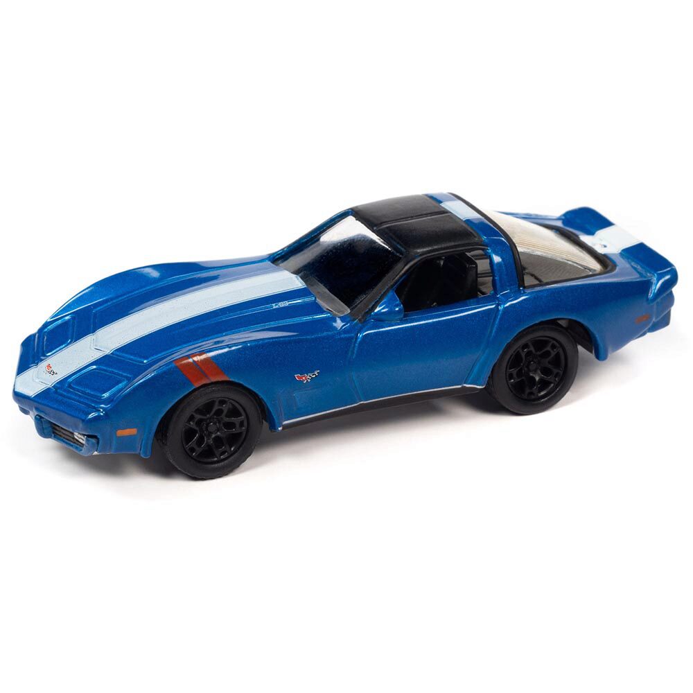 フィリピン ジープニーメタル 2D サイン 1982 ヴィンテージ コレクション Johnny Lightning 1:64 Diecast Car '67 Chevy Corvette 427