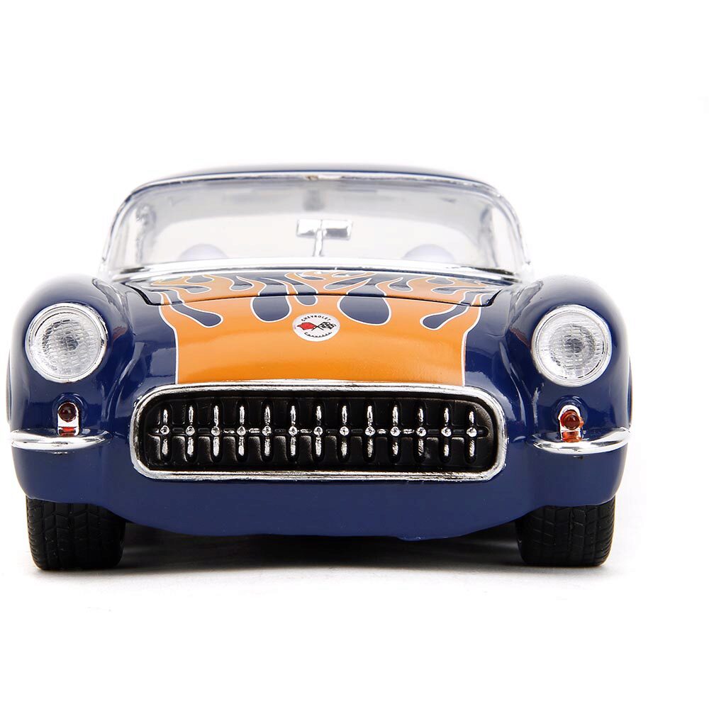 1957 シボレーコルベット Jadatoys 1/24 1957 Chevy Corvette Diecast Model Car | Jada Toys
