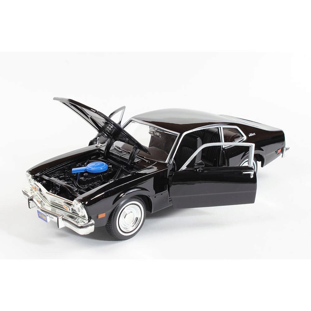 Forgotten Classics Ford Maverick Black Diecast Model Car | Motormax