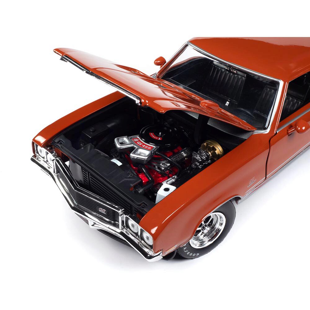 American Muscle GTO 黒 1/18スケール 1972 Pontiac Le Mans GTO 1972 - Black 1:18 Scale