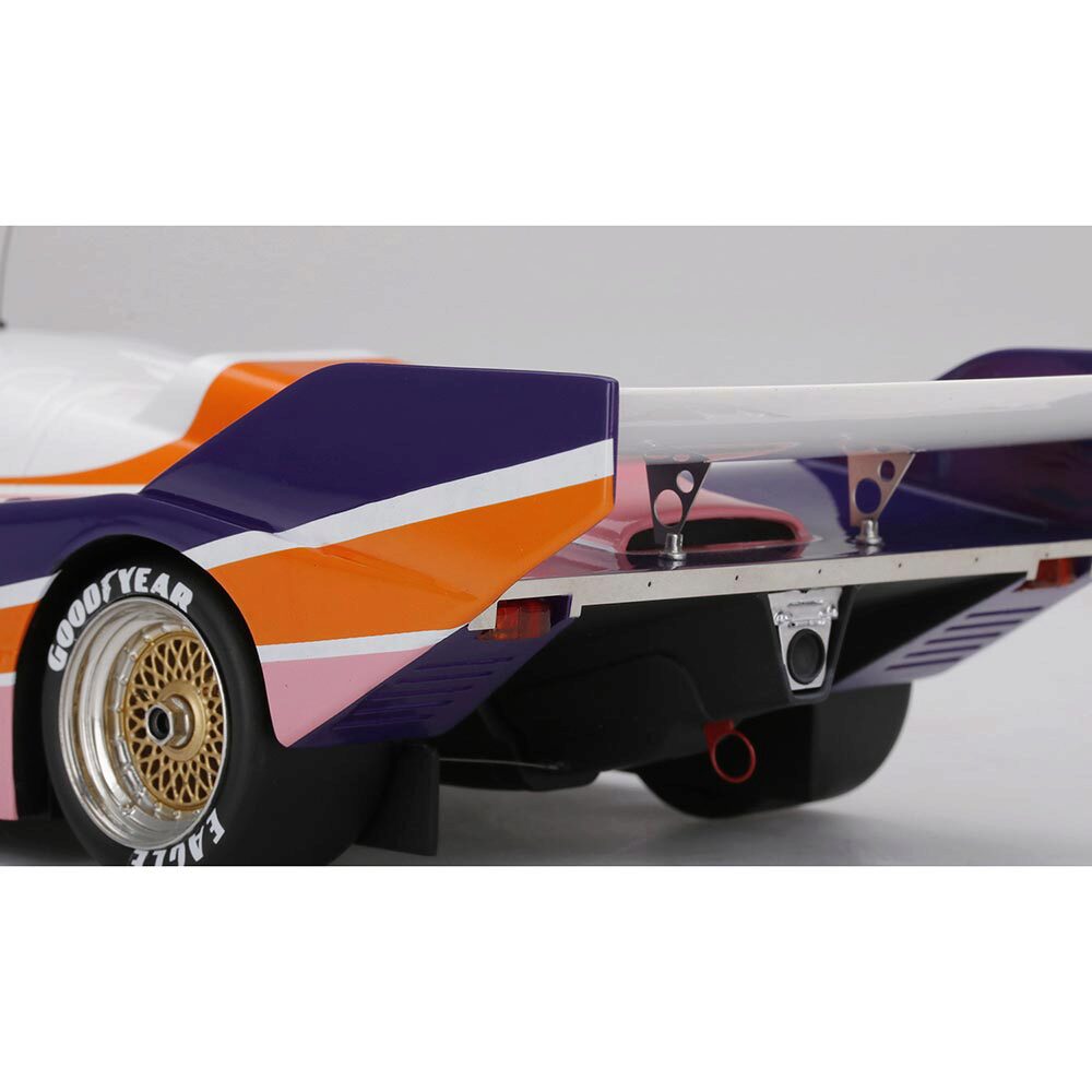 ミニカー　[破損品] 1/18 ポルシェ 962 IMSA デイトナ24時間 1987 5位 Hotchkis Racing GTP #10(パープル×オレンジ×ホワイト) 「TOP SPEEDシリーズ」 [TS0333] 1987 Porsche 962 IMSA Daytona 24 Hours 5th Hotchkis Racing #10