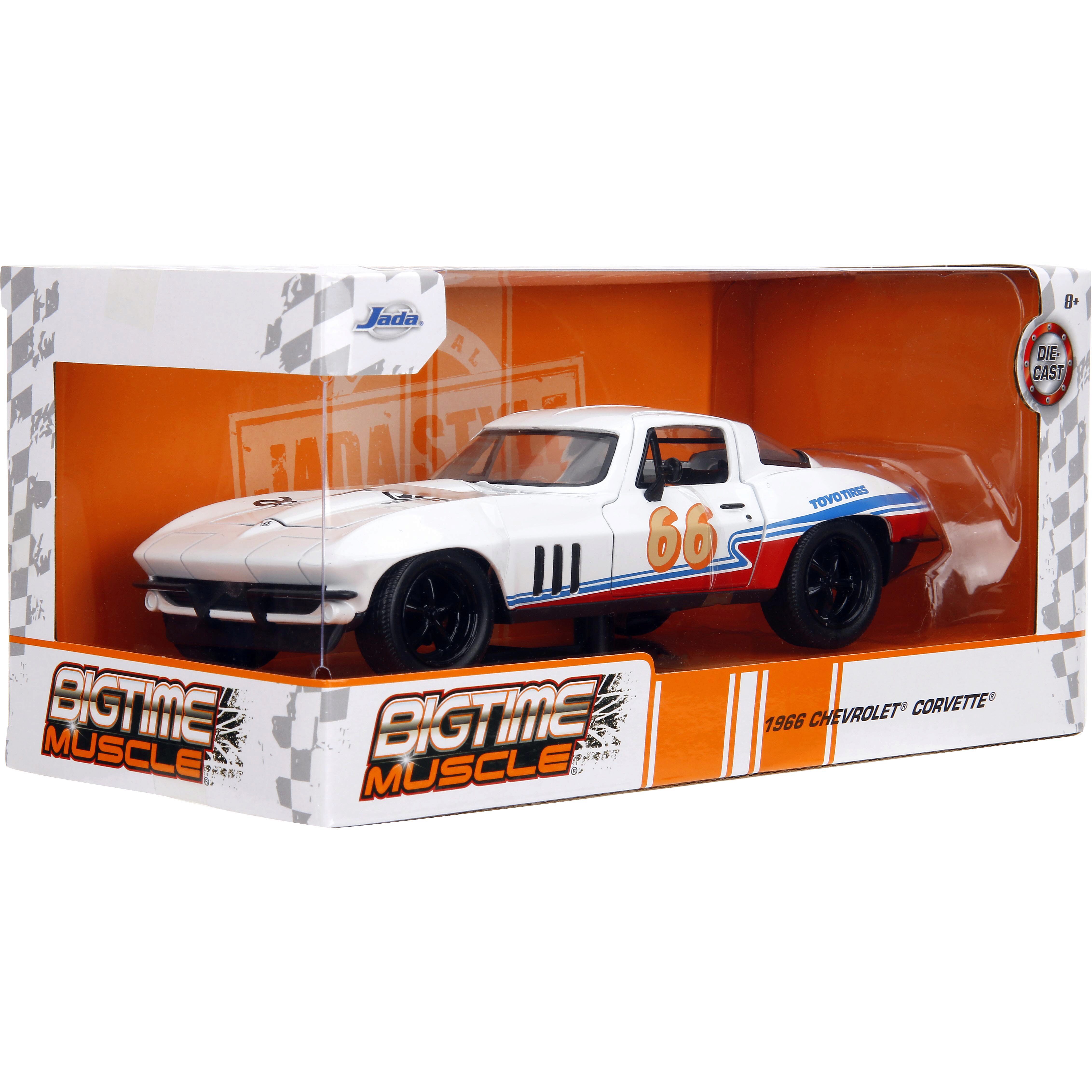 1966 Corvette #66 Diecast Model Car | Jada Toys