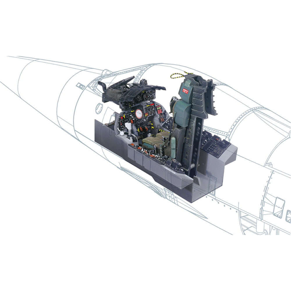 F-104G Cockpit 1/12 Kit Plastic Model Kit | Italeri