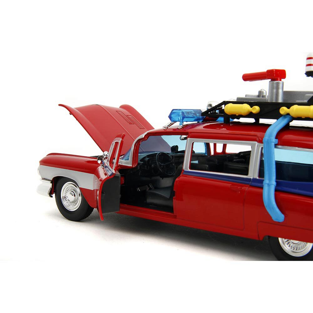 GHOSTBUSTERS Ecto-1 ミニカー Amazon.com: Jada Ghostbusters 1:32 Ecto-1 Die-Cast Car, Toys