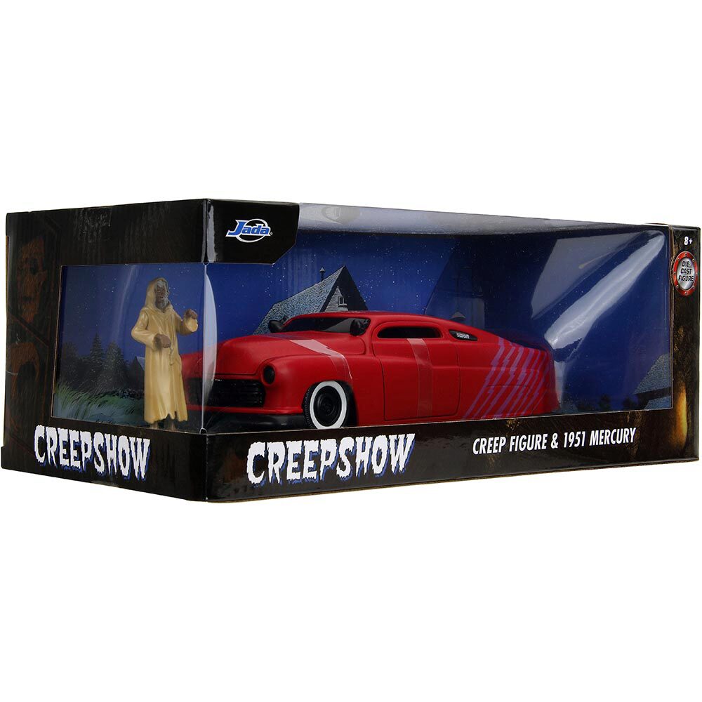 Jada Toys 1/24モデル1951FORD MERCURY Jada 1:24 Hollywood Rides Creepshow 1951 Mercury & Creep