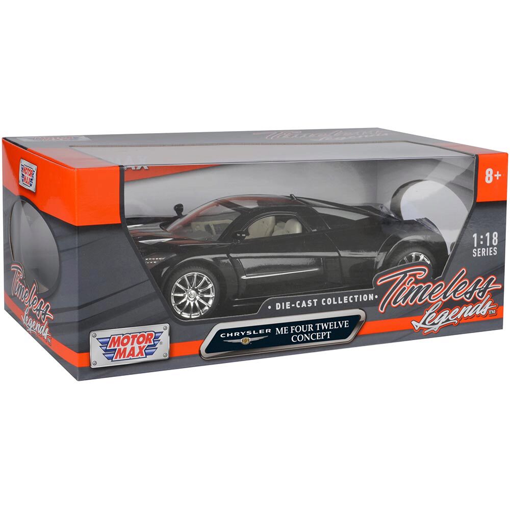 Chrysler ME 4-12 Concept Black Diecast Model Car | Motormax
