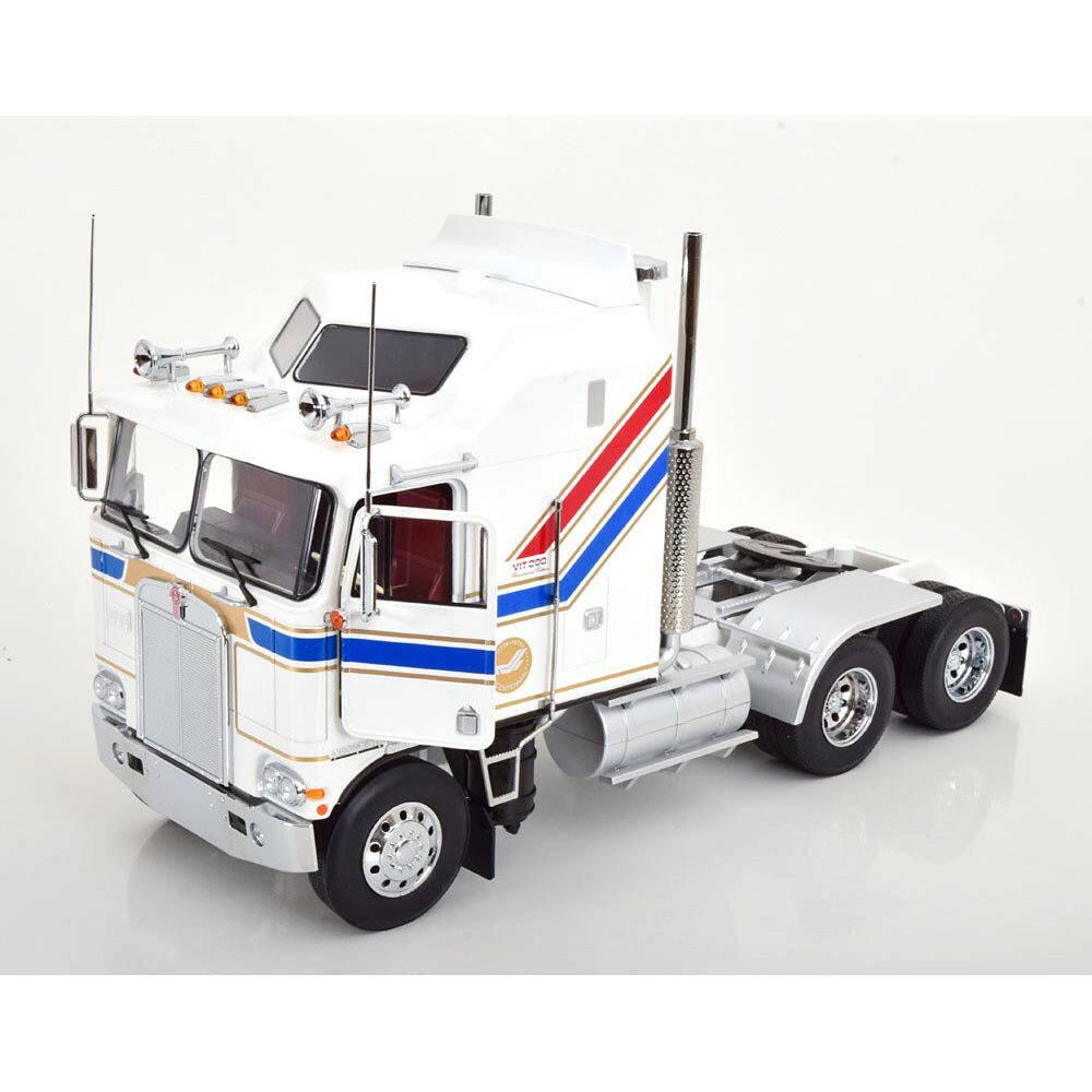 ミニカー air force truck 1976 Kenworth K100 Bullnose Aerodyne Sleeper Cab White/Red/Blue