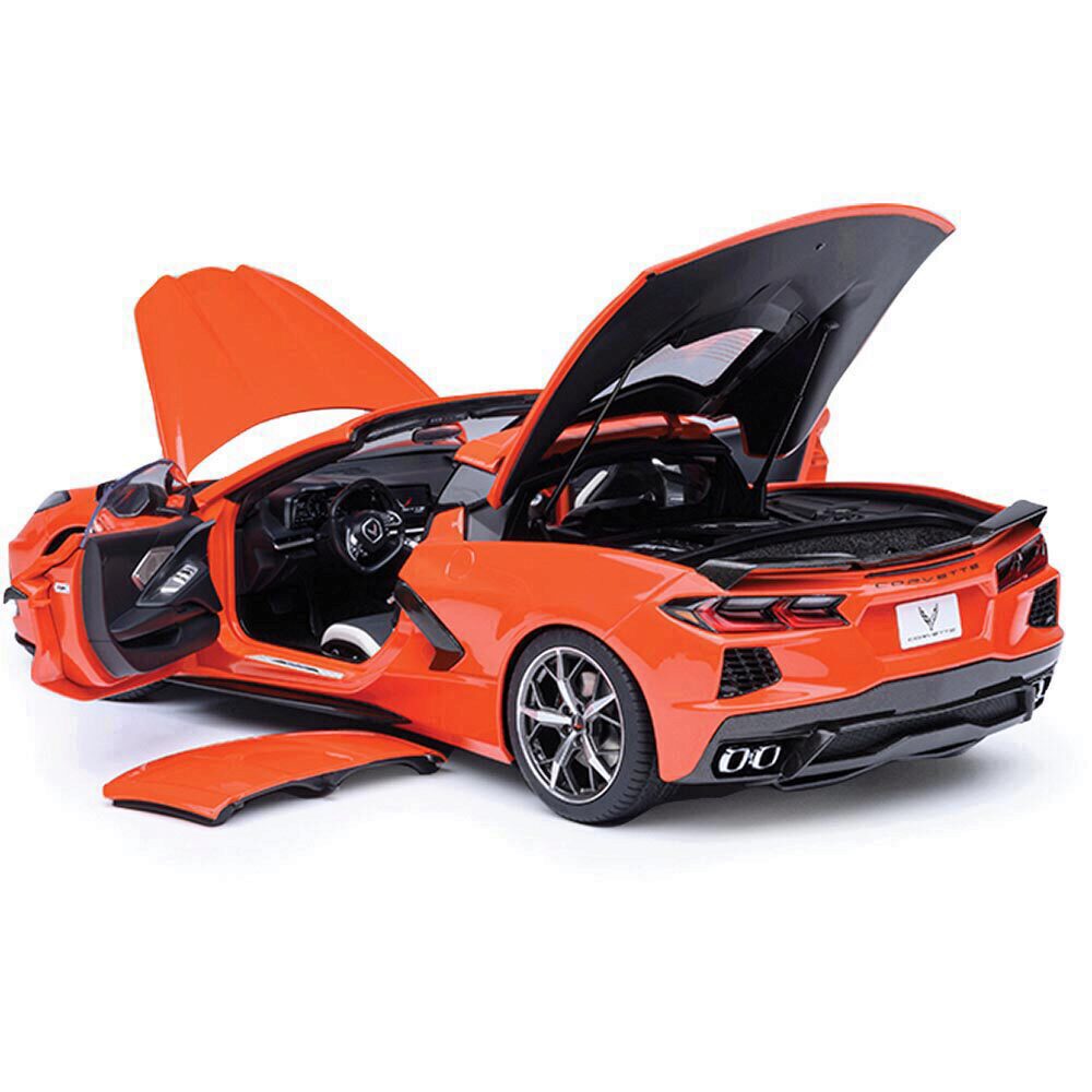 Chevrolet C8 Corvette Stingray Z51 Sebring Orange | AutoArt