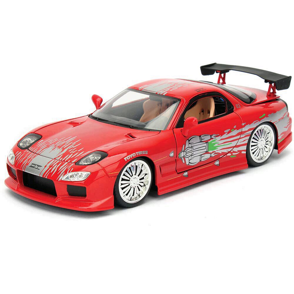 ミニカー 1/64 Jada Toys RX-7 FD3S Fast & Furious Dom'S Mazda RX-7 Diecast Model Car | Jada Toys