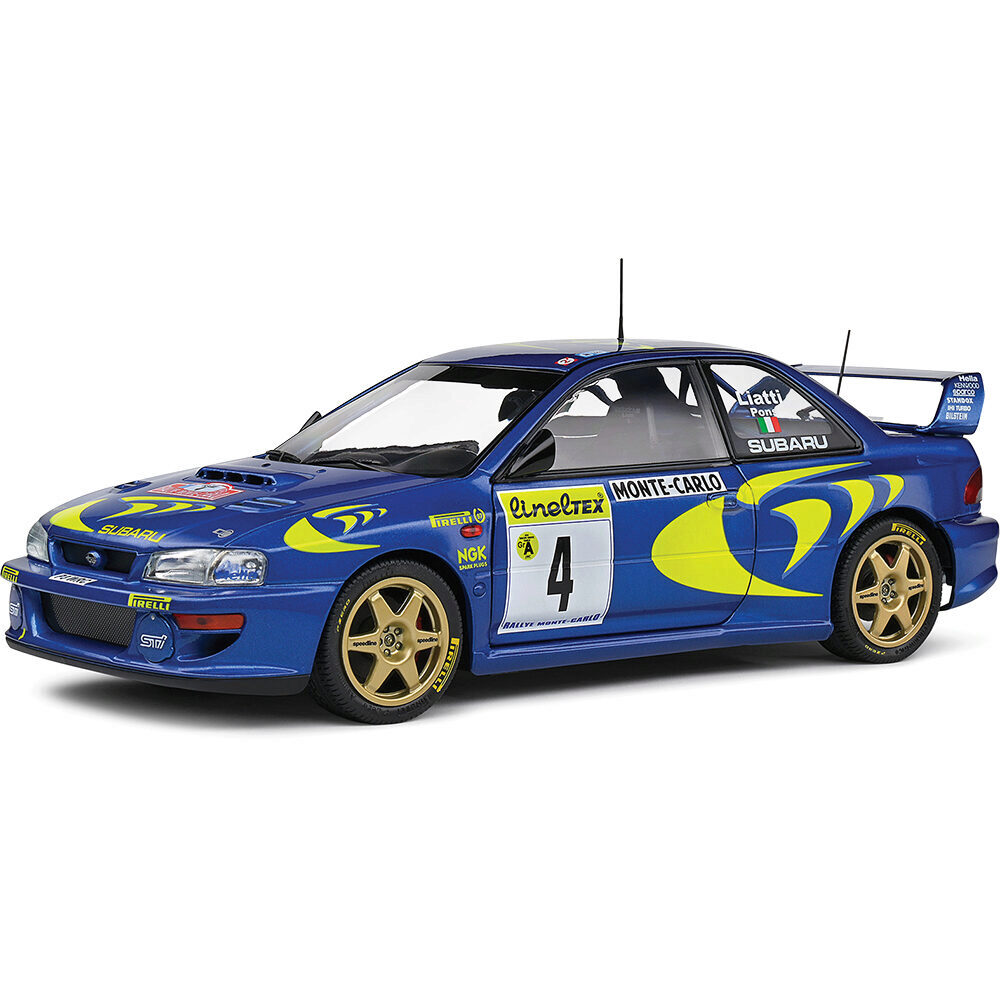1/18 スバル インプレッサ22B モンテカルロラリー 1997 4 ソリド製 Amazon | ソリド 1/18 スバル インプレッサ 22B モンテカルロ
