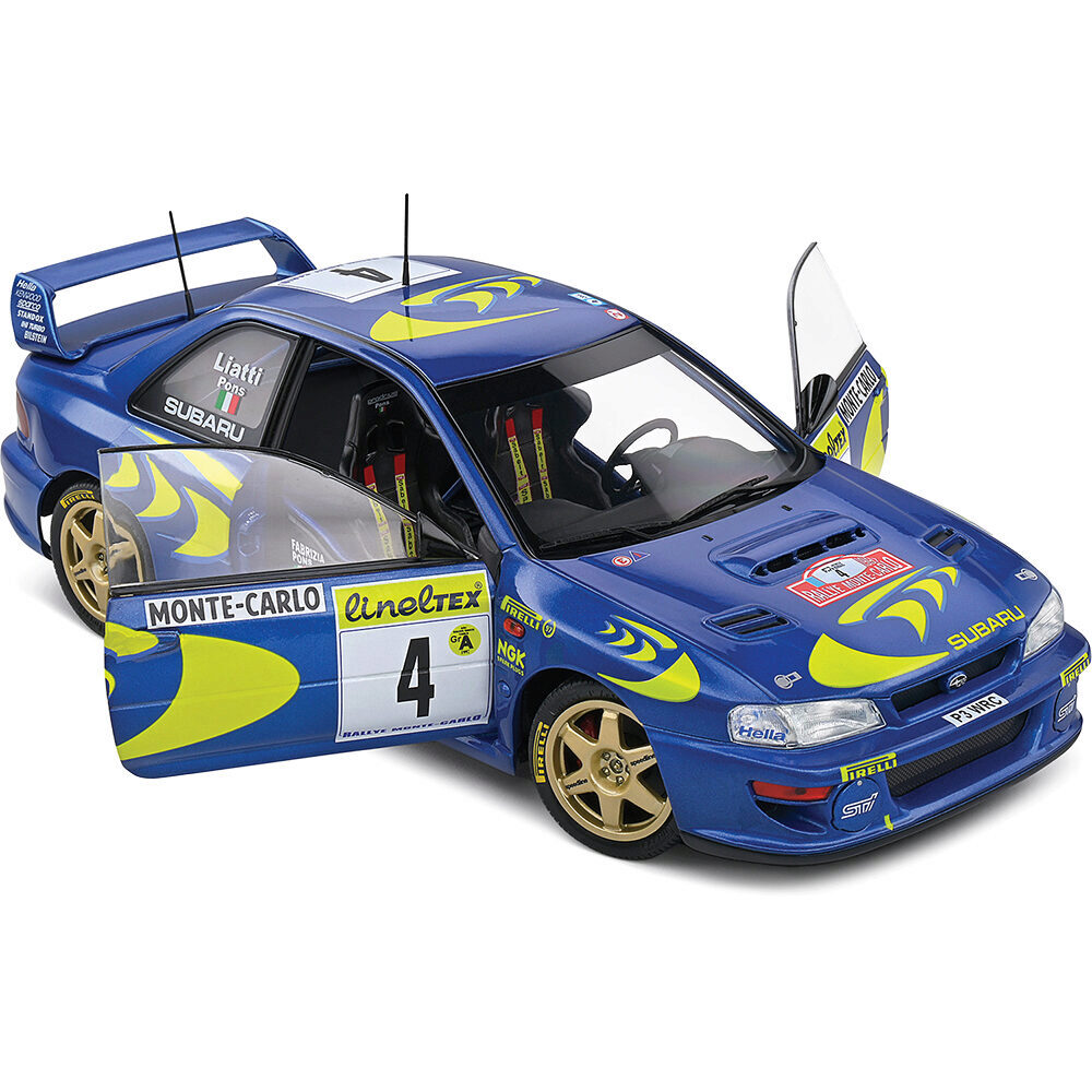1997 Subaru Impreza 22B Blue #4 Rallye Monte Carlo | Solido