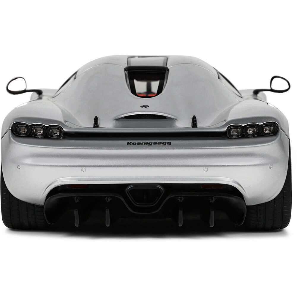 Koenigsegg CC850 Silver Cast Resin Model Car | GT Spirit