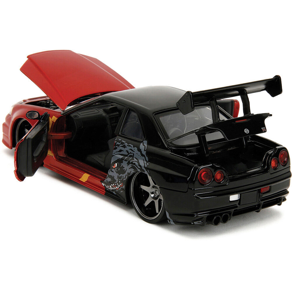 2002 Nissan Skyline GT-R (R34) Godzilla Diecast Model Car
