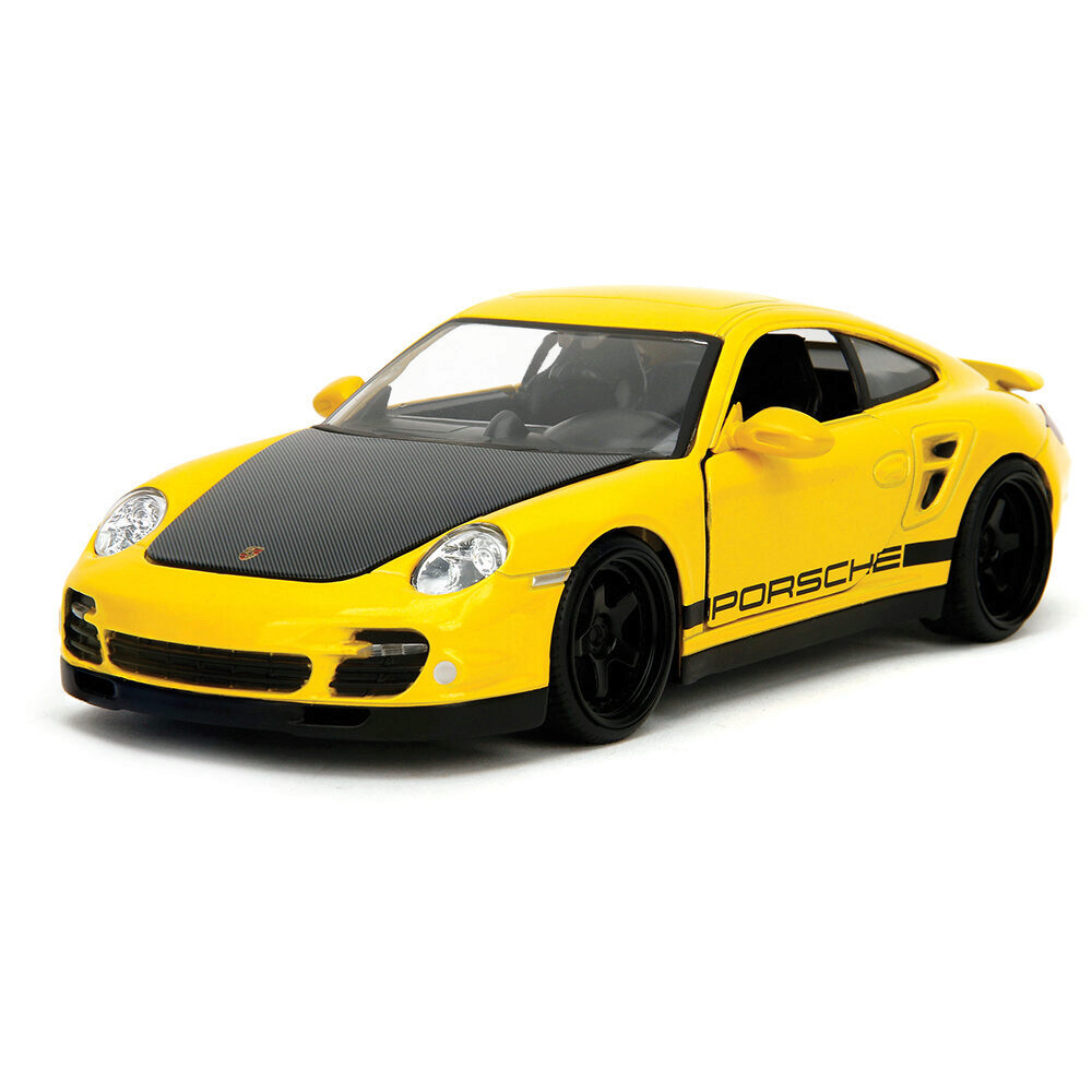 JADA 2007 ポルシェ　911　ターボ　ウィズ　ブラウン・ティ フィギア 2007 Porsche 911 Turbo w/Brown M&M's Figure | Jada Toys