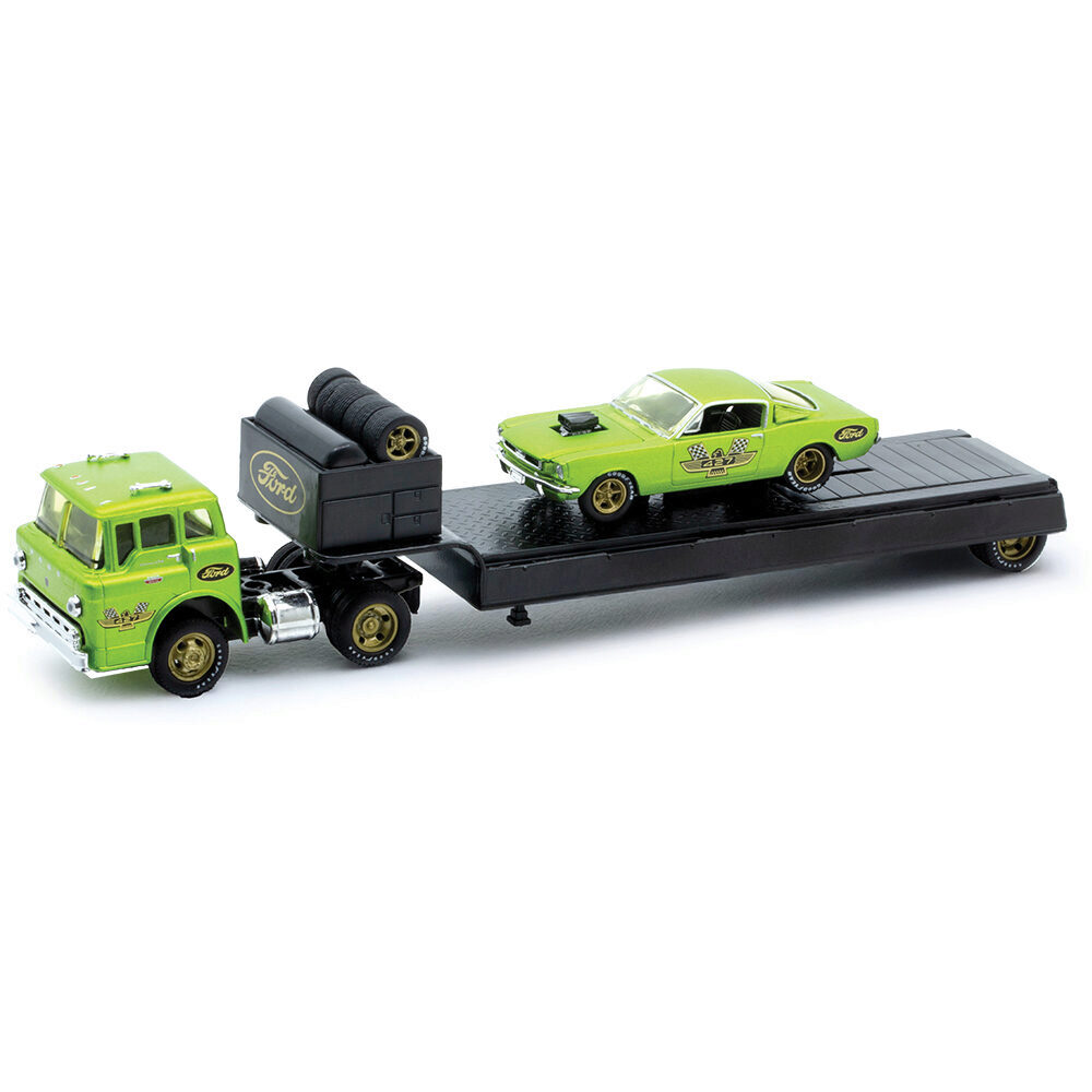 M2マシーン AH '68 フォード C-980 & '66 マスタング M2 Machines 1:64 - 1966 Ford Mustang Fastback 2+2 289 (Black