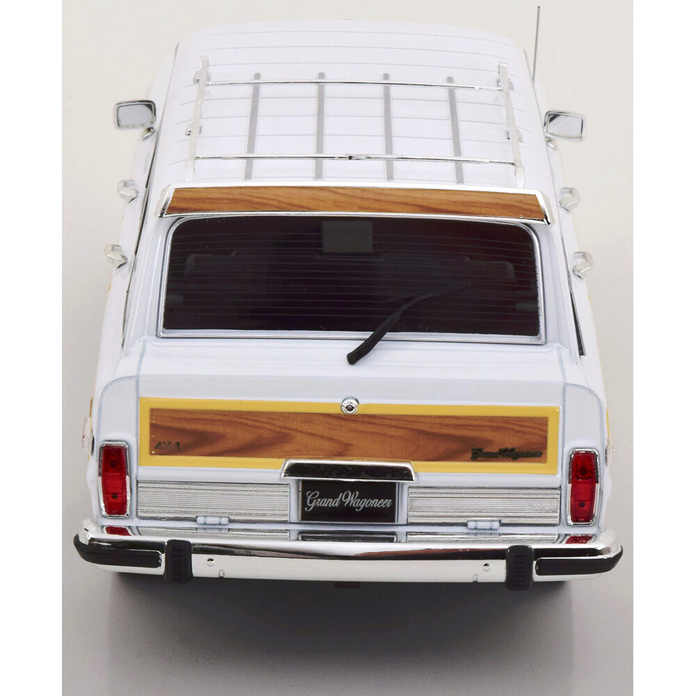 1989 Jeep Grand Wagoneer White Diecast Model Truck | KK Scale