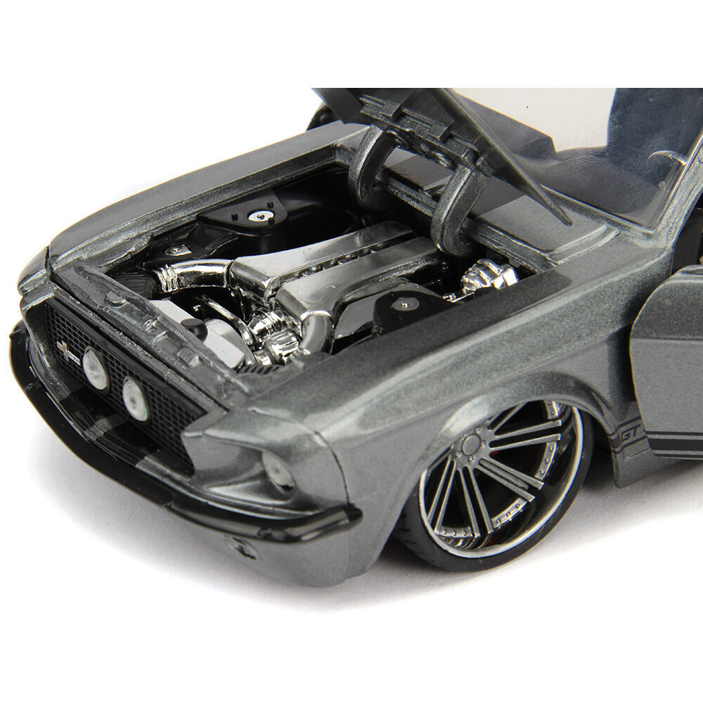 JadaTOYS 1/24 1967シェルビーGT500 JADA TOYS BIGTIME MUSCLE 1967 SHELBY GT-500 BLUE VERSION 1