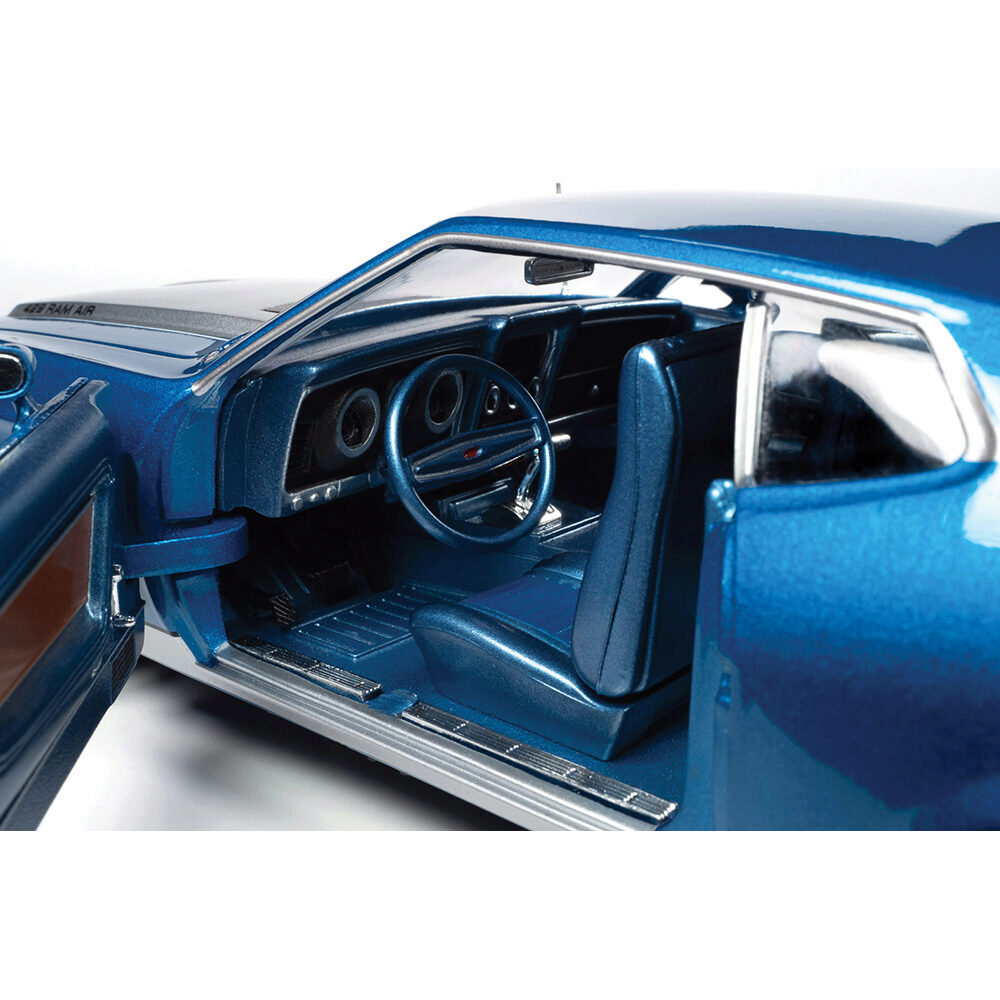 1971 Ford Mustang Mach 1 MCACN-Med Blue Metallic | Diecast