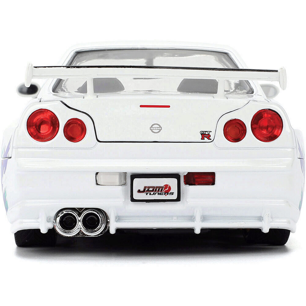 2002 Nissan Skyline GT-R R34 HKS Diecast Model Car | Jada Toys