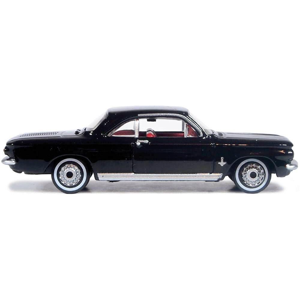 1963 Chevrolet Corvair Coupe Tuxedo Black | Oxford Diecast