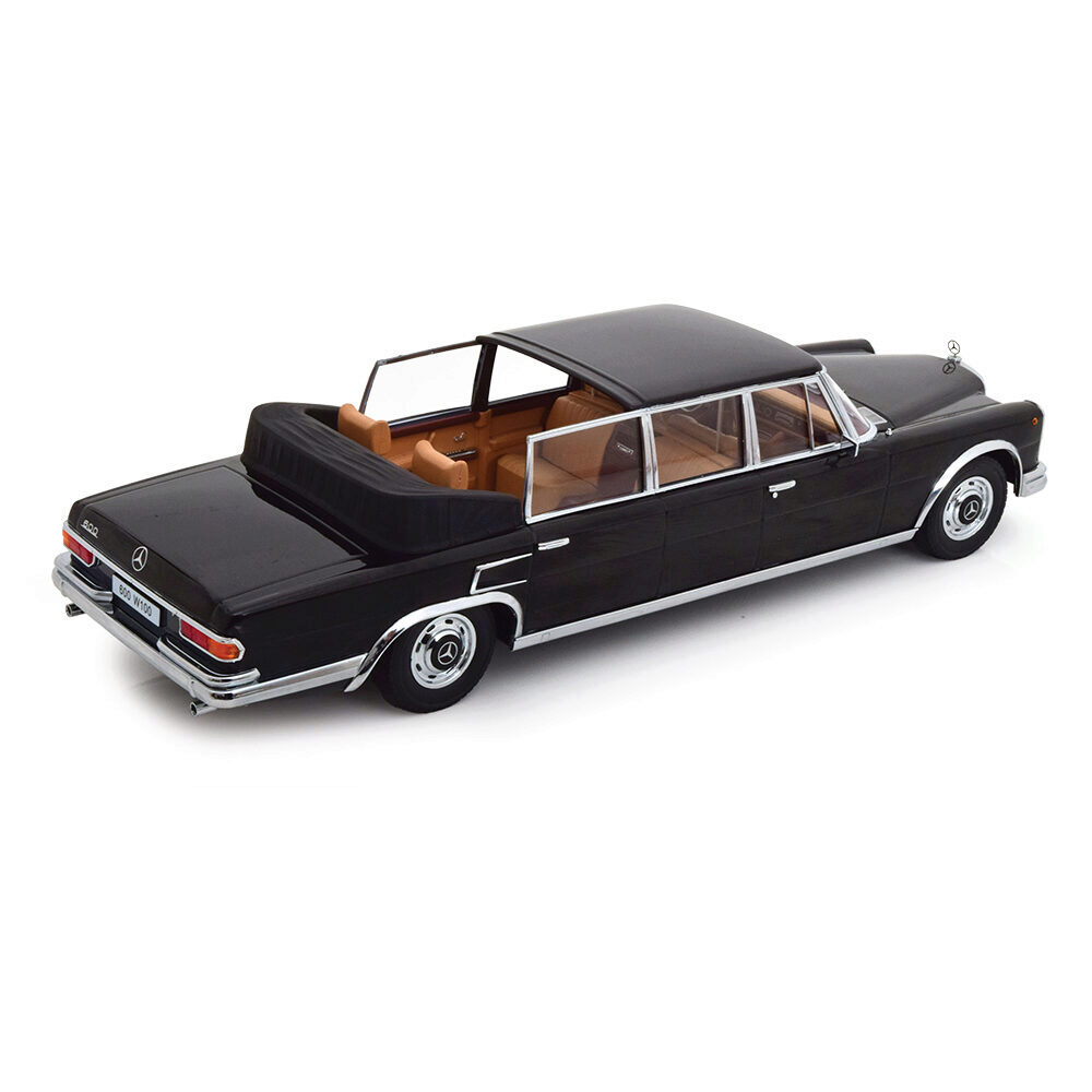 1964 Mercedes 600 W100 Landaulet Black Diecast Model Car