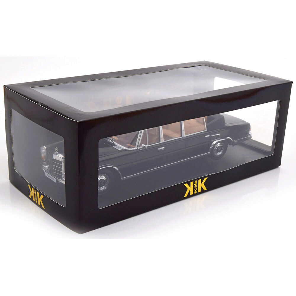 1964 Mercedes 600 W100 Landaulet Black Diecast Model Car