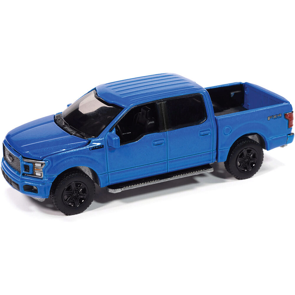 2020 Ford F-150 Truck Velocity Blue Diecast Model Truck | Auto World