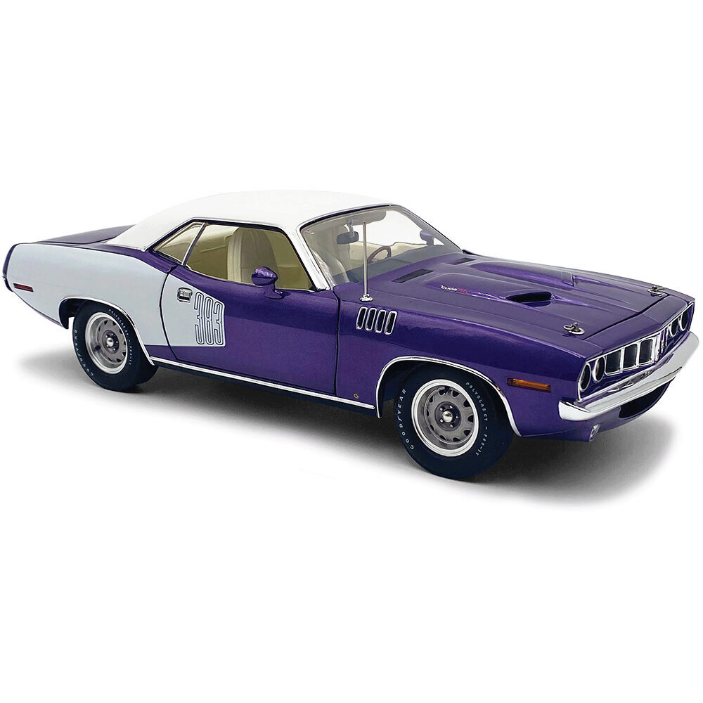 Plymouth 'cuda concept car 1/18スケール 稀少品 Plymouth 'Cuda Concept Car 1/18 Black Minicar | eBay
