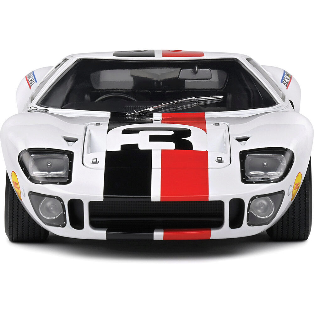 Ford GT40 Mk.1 Eric Dean Design White Diecast Model Car | Solido