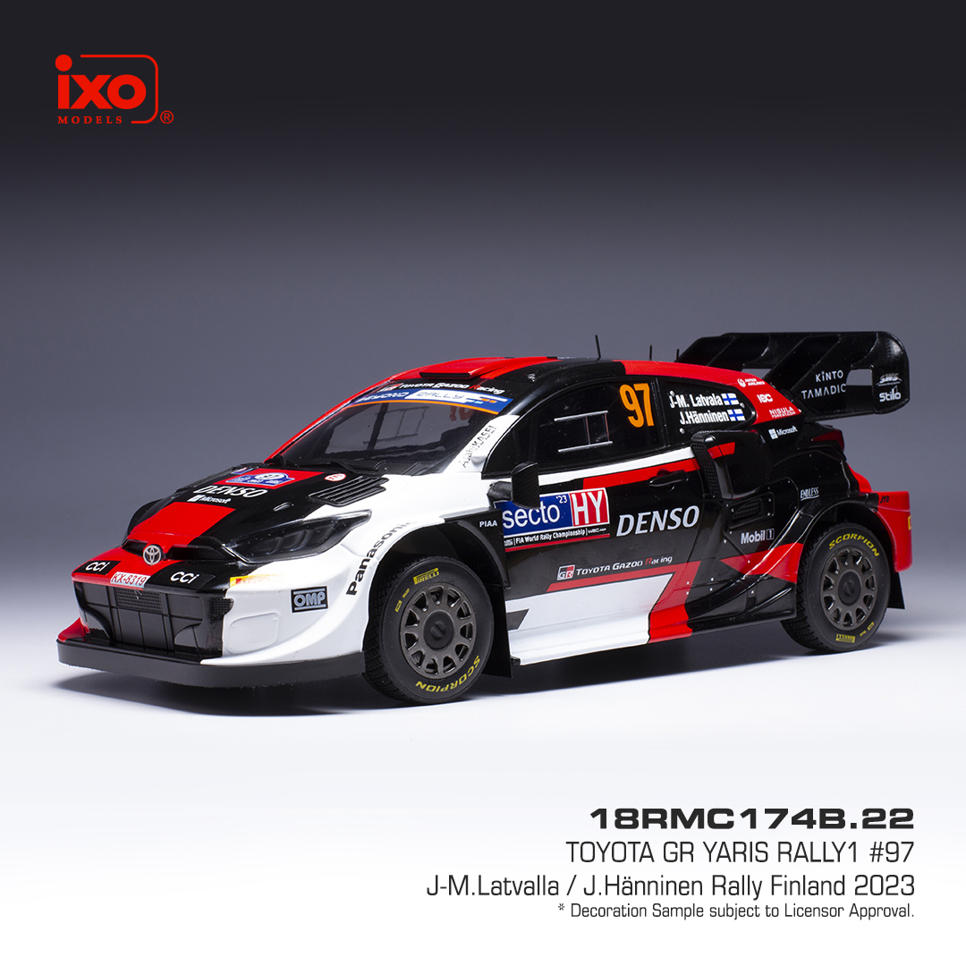 2023 TOYOTA GR YARIS Rally1 #97 J-M.Latvalla J.Hänninen