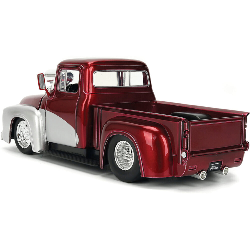 1956 Ford F-100 Suburban with Gas Pump Diecast Model Truck
