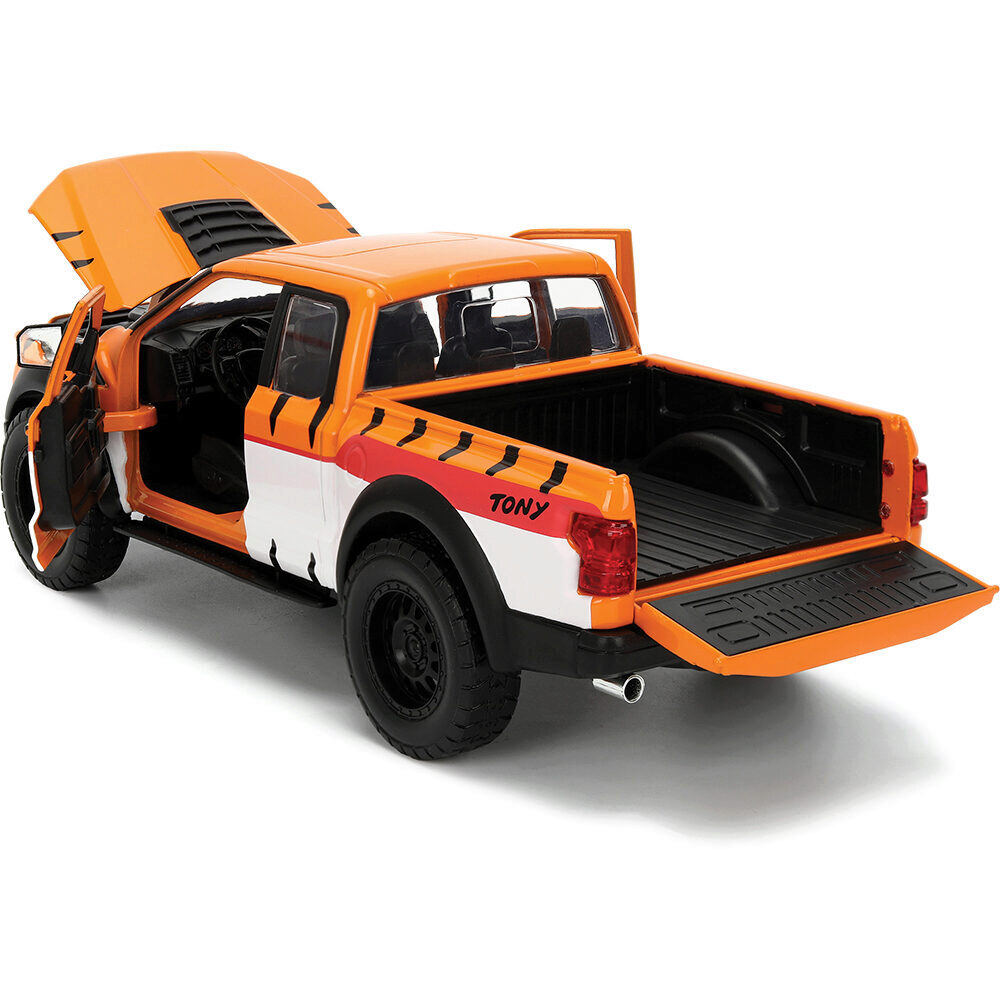 Kellogg's トニー・ザ・タイガー 2017フォードF-150ラプター Jada 1:24 Kellogg's Frosted Flakes Tony the Tiger & 2017