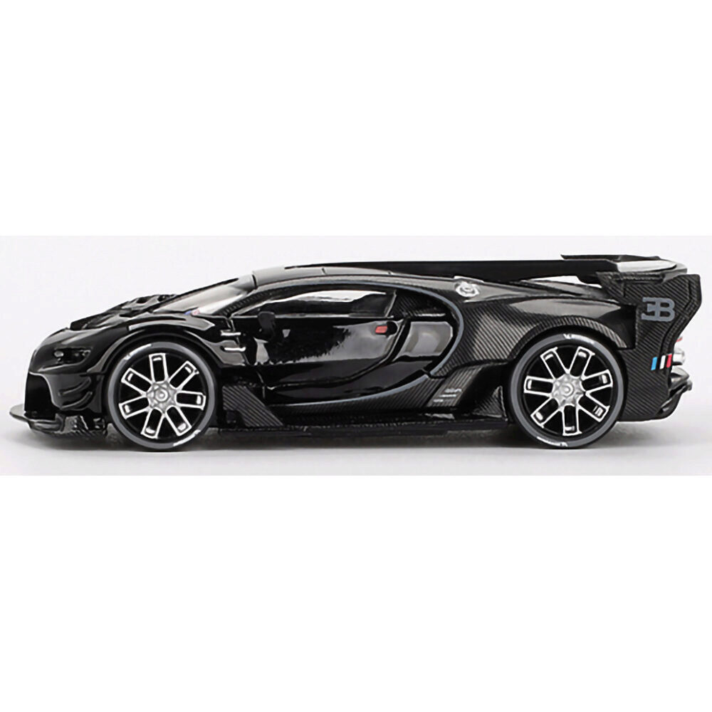 Bugatti Vision Gran Turismo Black Mijo Diecast Model Car