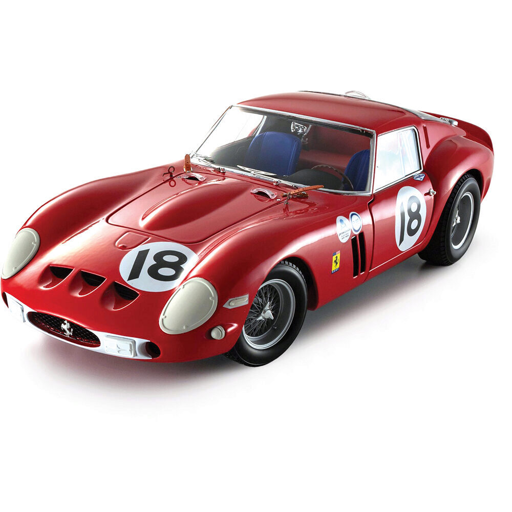 Ferrari288 G T Oミニカー 赤 1963 Ferrari GTO Daytona Red #18 Diecast Model Car | Kyosho