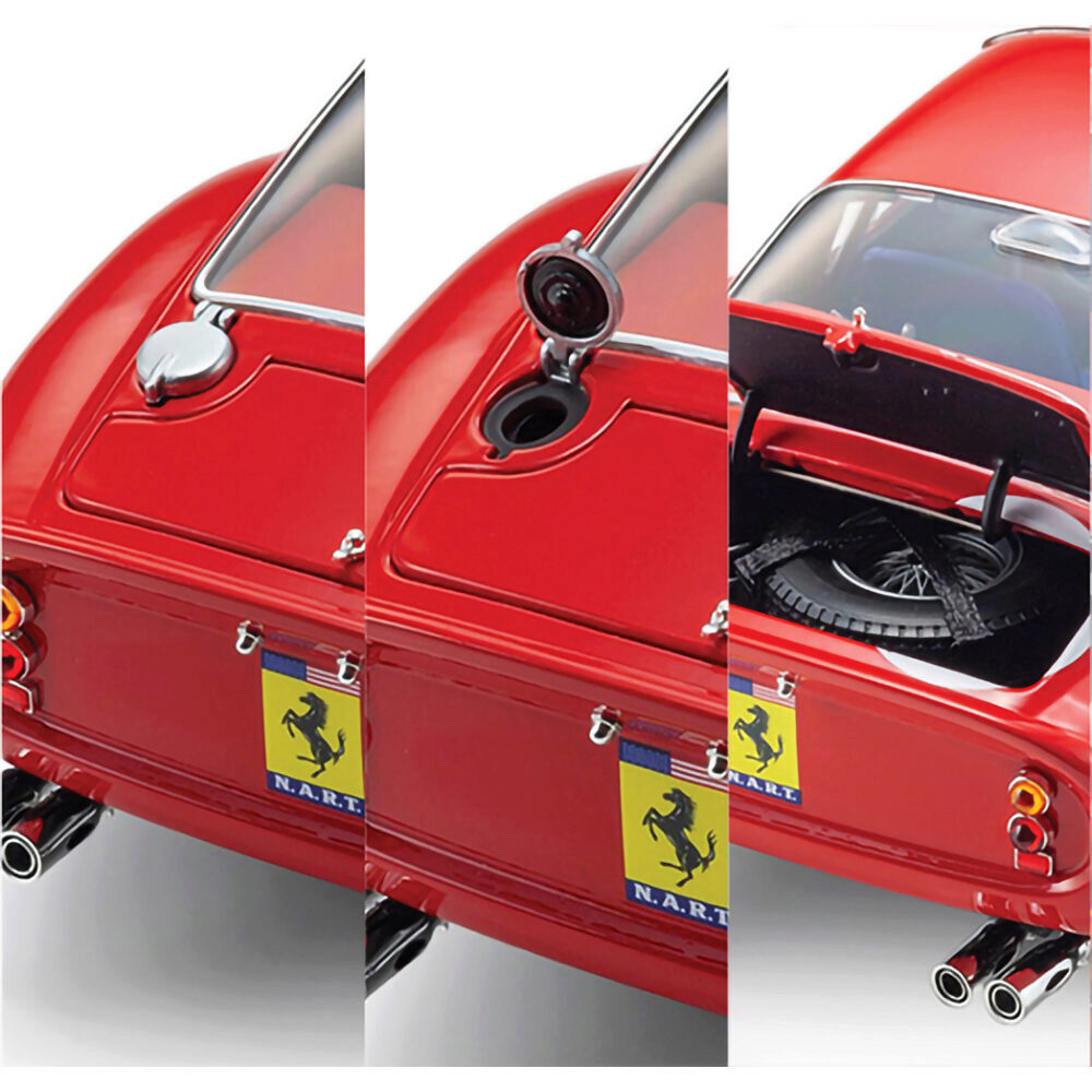 1963 Ferrari GTO Daytona Red #18 Diecast Model Car | Kyosho