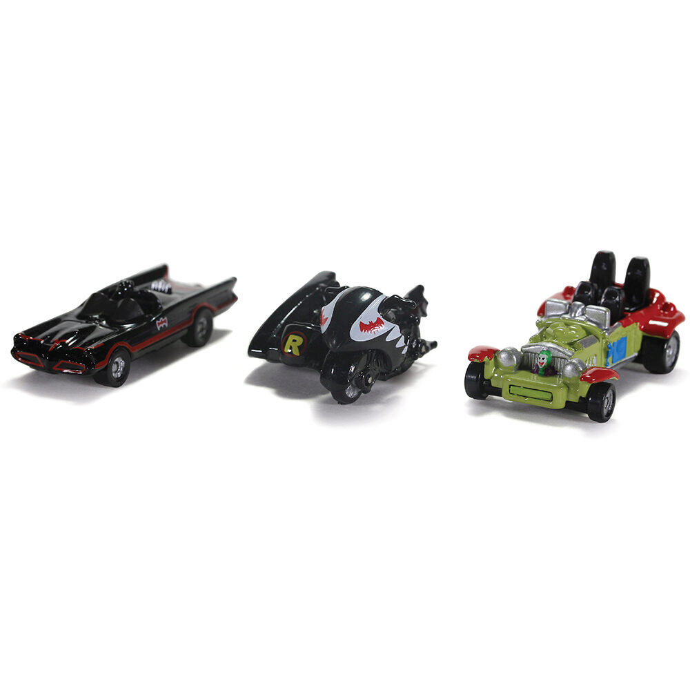 バットマン 1.65インチ ナノ 3パック ダイキャストカー Amazon.com: Jada DC Comics 1989 Batman 1.65