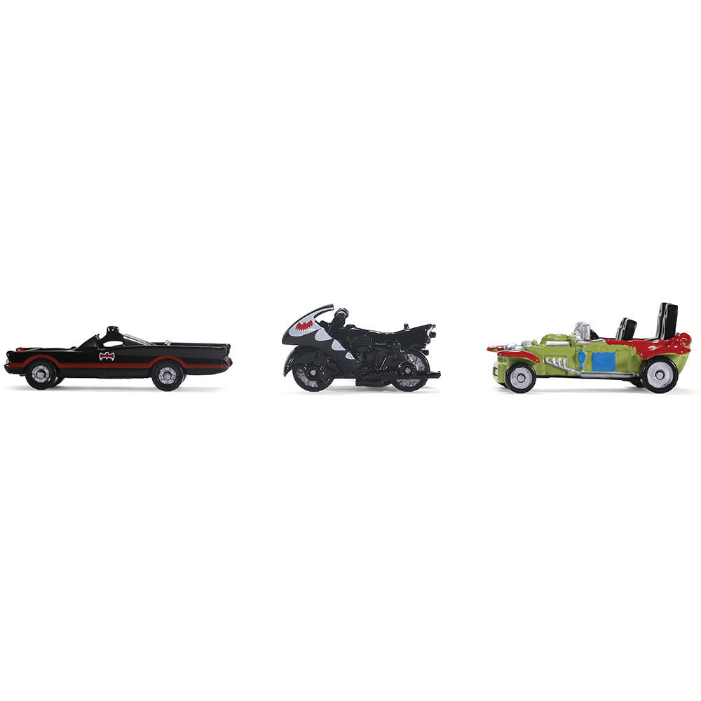 Classic Batman TV Series 3-Pack Nano Rides | Jada Toys