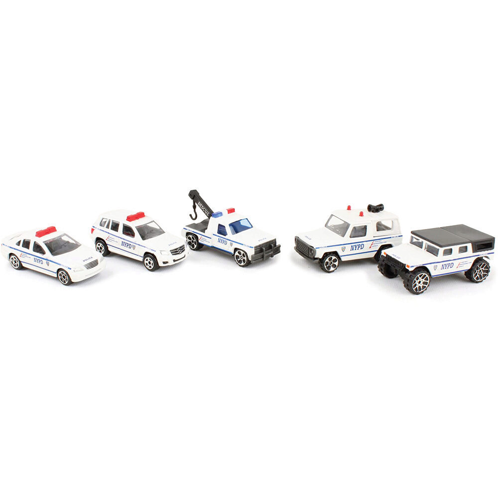 NYPD Car Diecast Vehicle Set Diecast Model Truck Daron