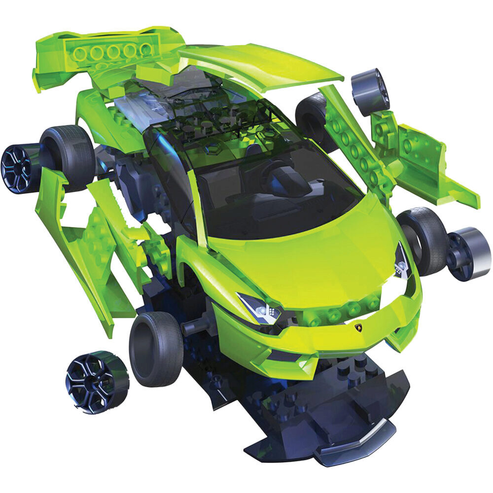 Lamborghini Aventador Green Quickbuild Plastic Model Kit | Airfix
